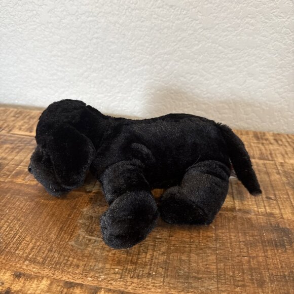 Ganz Webkinz Lil Kinz HM136 Black Lab Plush Stuffed Animal Toy Dog Puppy Retired - Picture 4 of 9
